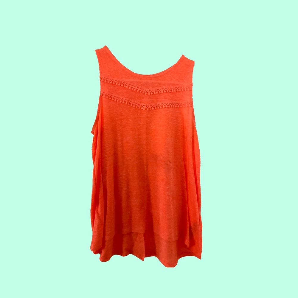 Kids neon tank top - L (10/12)